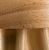 Misty Valley Zen Concept Solid Wood Rattan 21.3" Table Lamp with In-line Switch Control