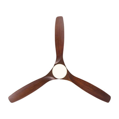 Misty Valley 52in. Modern Solid Wood Integrated LED Ceiling Fan with 6-Speed Reversible Blades