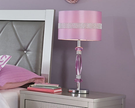 Misty Valley Modern Glam Nyssa Purple Contemporary Table Lamp