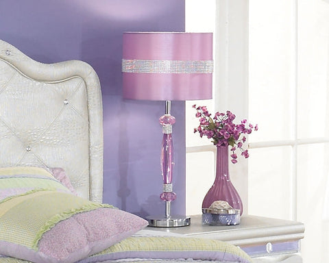 Misty Valley Modern Glam Nyssa Purple Contemporary Table Lamp