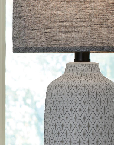 Misty Valley Donnford Charcoal Contemporary Table Lamp