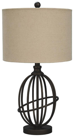 Misty Valley Manasa Dark Brown Casual Table Lamp