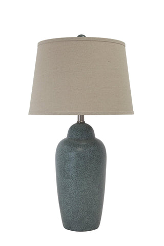 Misty Valley Saher Green Contemporary Table Lamp