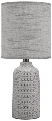 Misty Valley Donnford Charcoal Contemporary Table Lamp