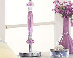 Misty Valley Modern Glam Nyssa Purple Contemporary Table Lamp