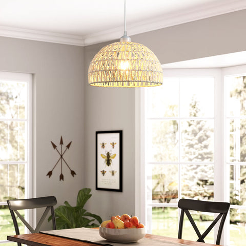 Misty Valley Janpanese Globe Chandelier, Kitchen Island Light, Pendant Light for Dining Room,Hallway