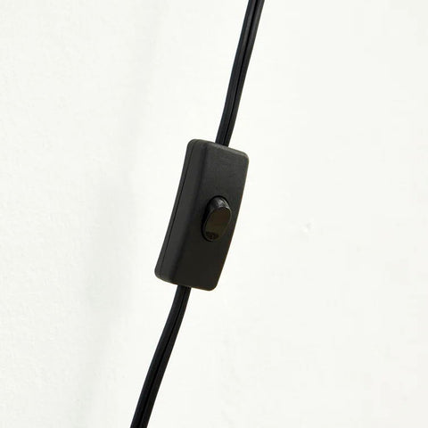 Misty Valley Modern Matte Black Metal Table Lamp for Bedroom(Set of 2)