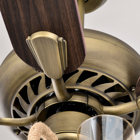 Misty Valley 52in. Modern Bronze Adjustable Height Ceiling Fan with Light, Traditional Reversible Airflow Ceiling Fan
