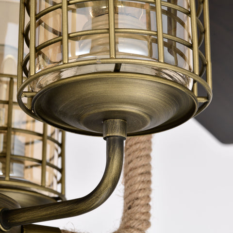 Misty Valley 52in. Modern Bronze Adjustable Height Ceiling Fan with Light, Traditional Reversible Airflow Ceiling Fan