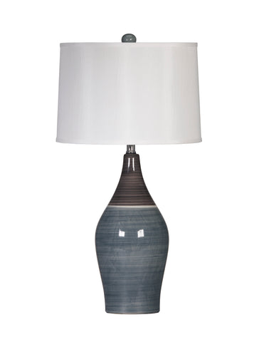 Misty Valley Niobe Multi Gray Contemporary Table Lamp (Set of 2)