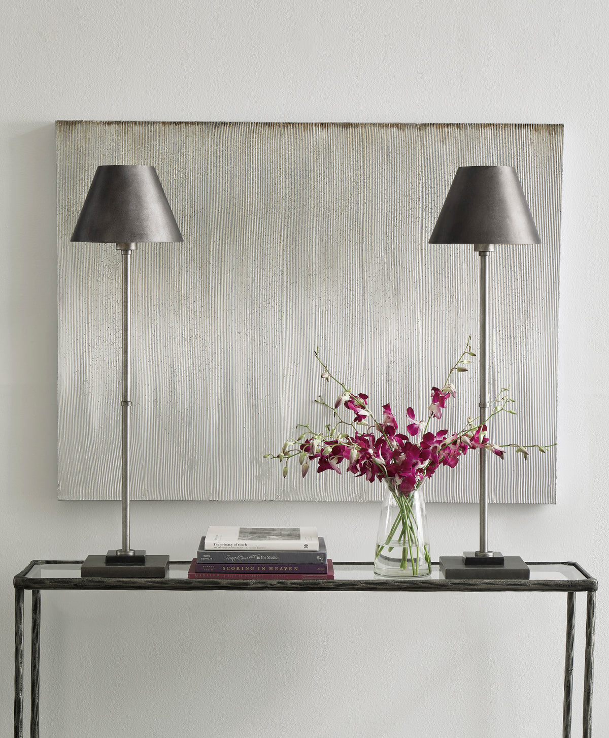 Misty Valley Belldunn Antique Pewter Finish Traditional Table Lamp