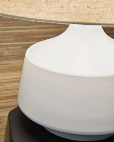 Misty Valley Acyn White Contemporary Table Lamp